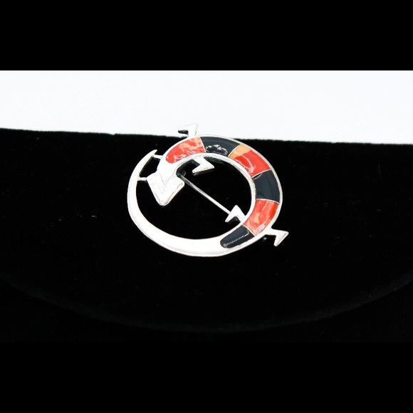 Zuni Lizard 🦎 Brooch Pendants SP052 - Picture 3 of 5